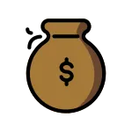 Money Bag SVG Icon